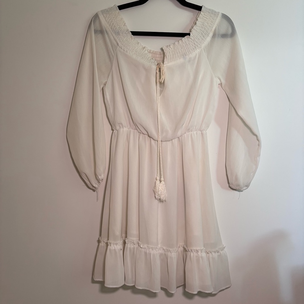 Elegant white summer Dress
